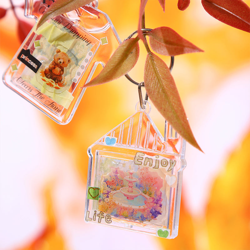 Transparent Dream Resin Stickers