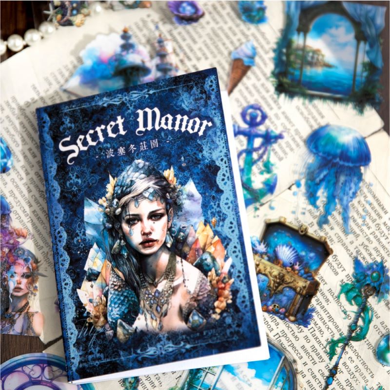 Secret Manor Sticker Book