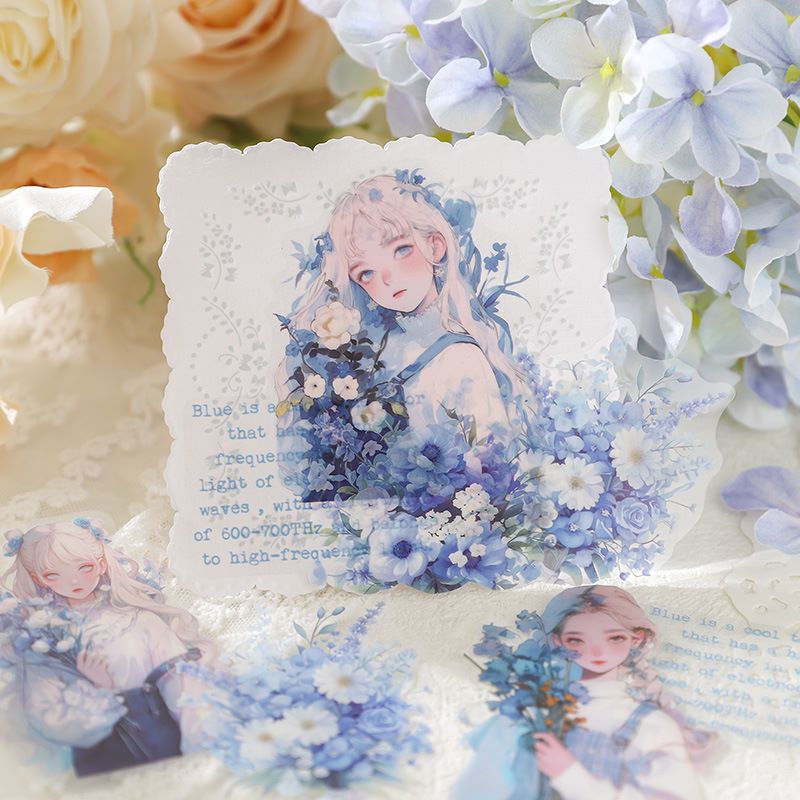 Flowers and Alice stickers