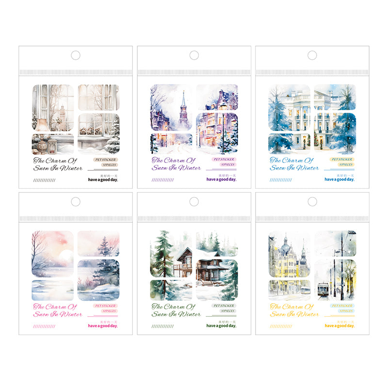 Winter Snow Melody Sticker