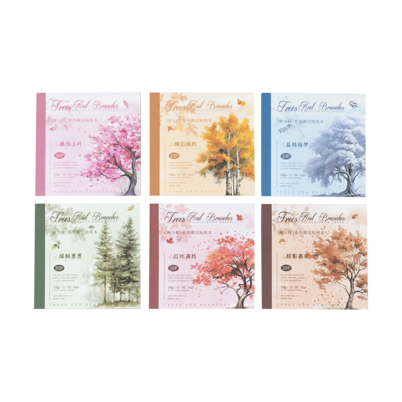 Trees and Branches Sticker Book