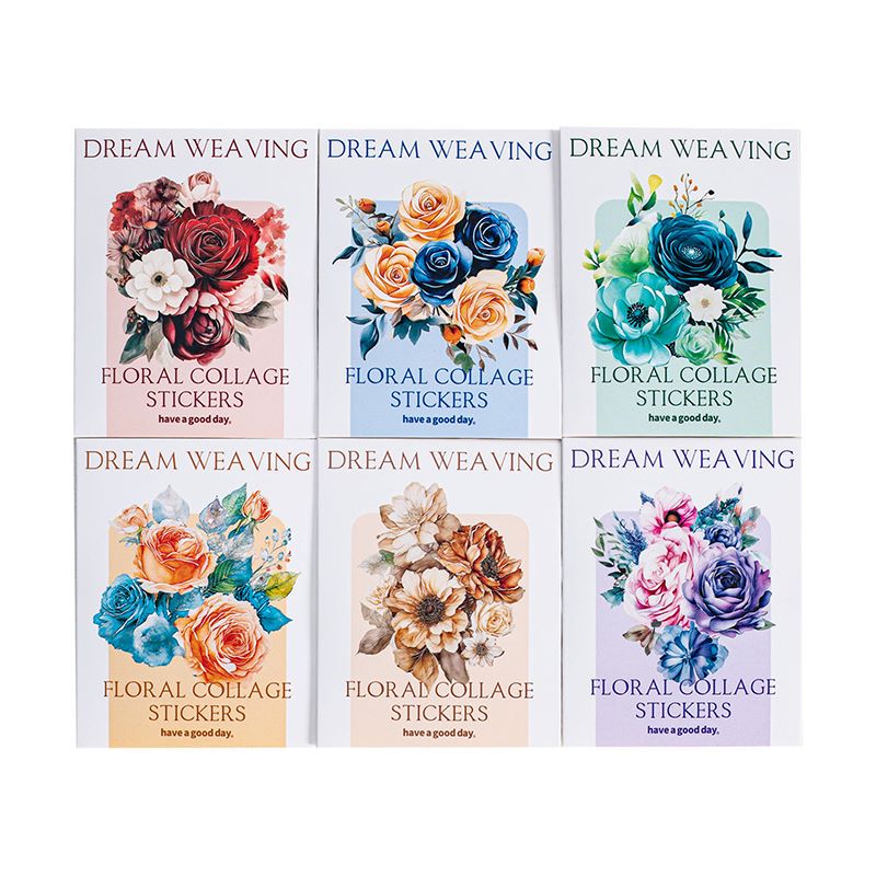 Dream Weaving Floral Stickers