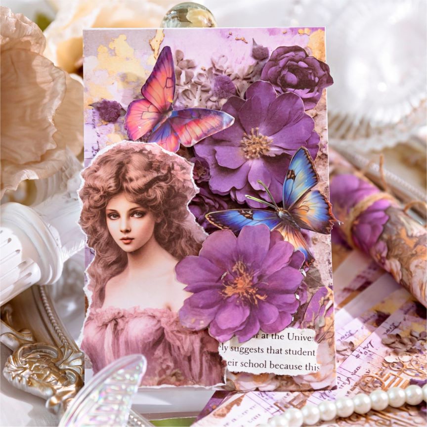 Enchanted Moments Scrapbooking Paper