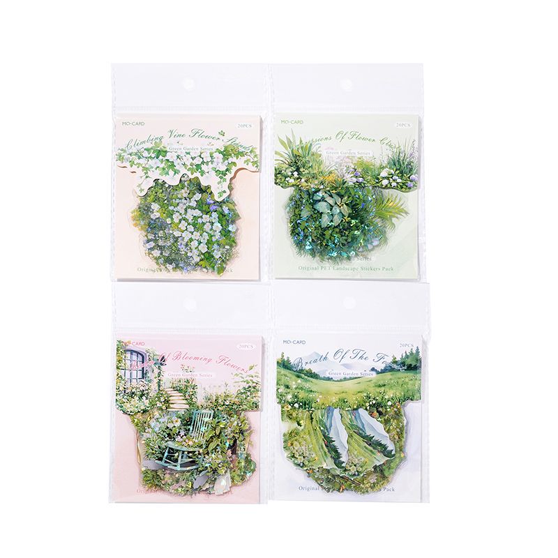 Green Garden Stickers