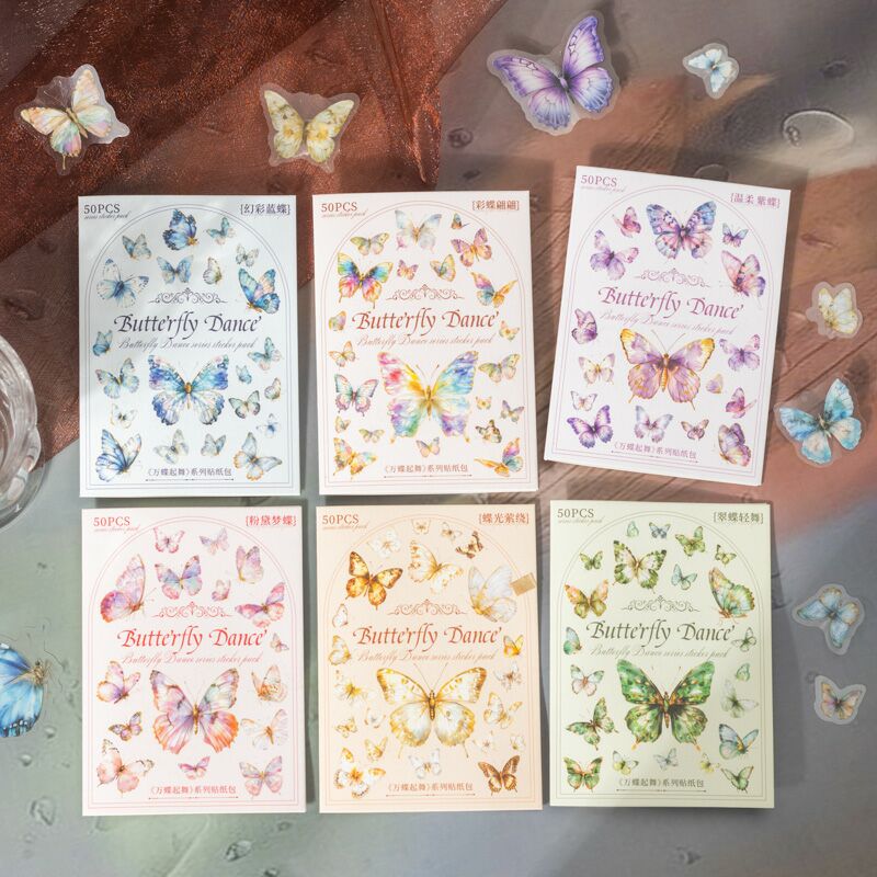 Dancing Butterflies Sticker