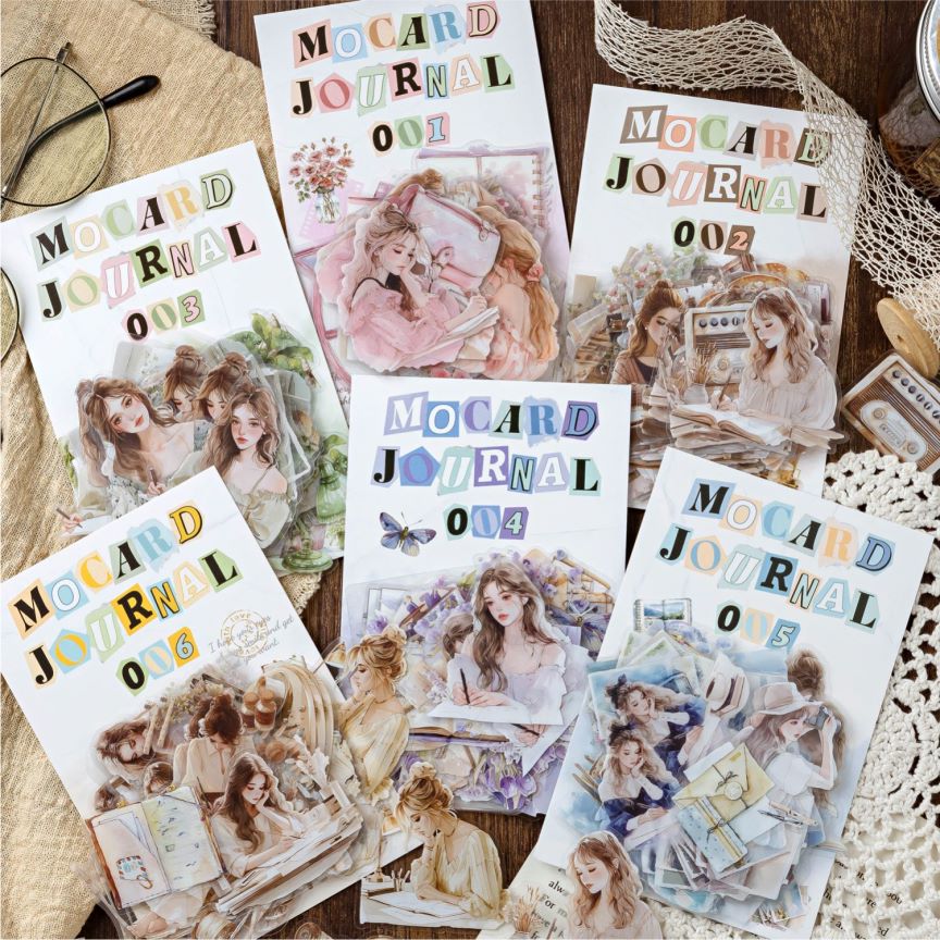 Journal Girls Stickers