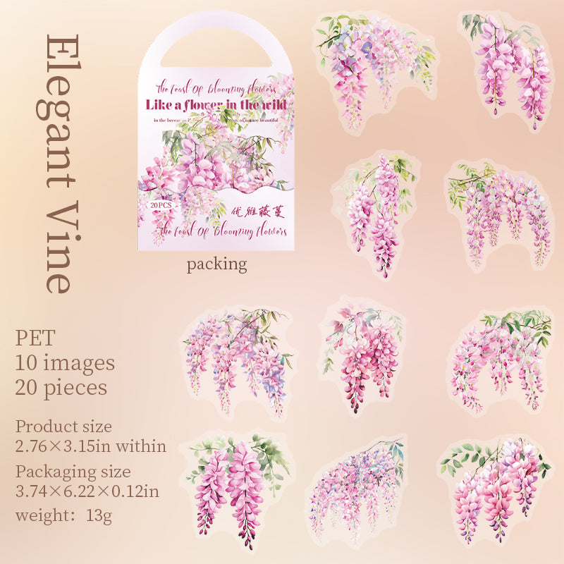 Blooming Floral Feast Stickers