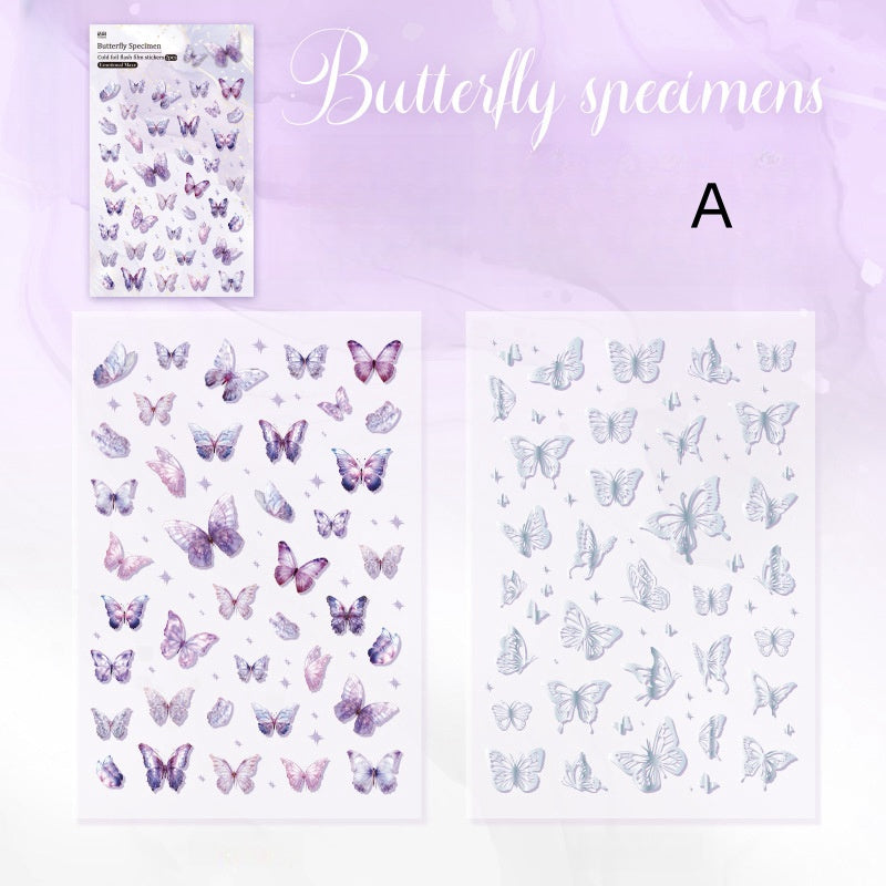 Shine Butterfly Sticker