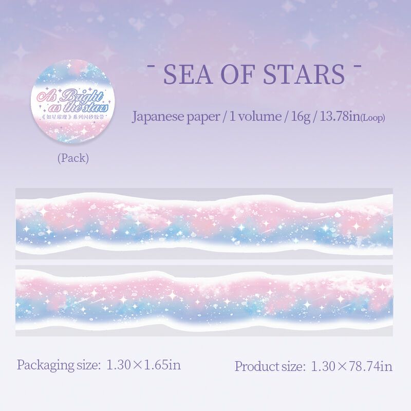 Starry Splendor Washi Tape