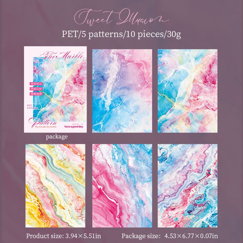 Flowing Cloud Paper 10pcs