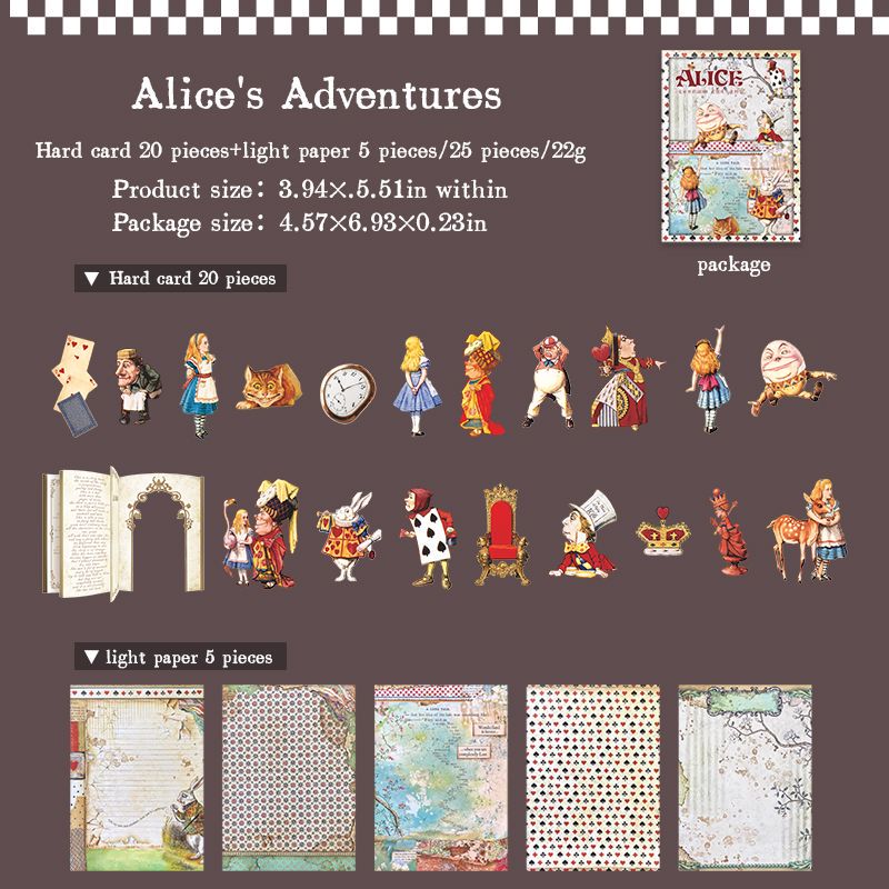 Alice's Theater Cardstock Pack