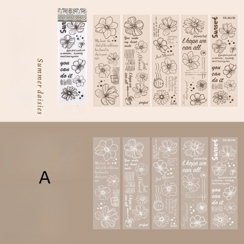 Murmuring Floral Sulfuric Acid Paper