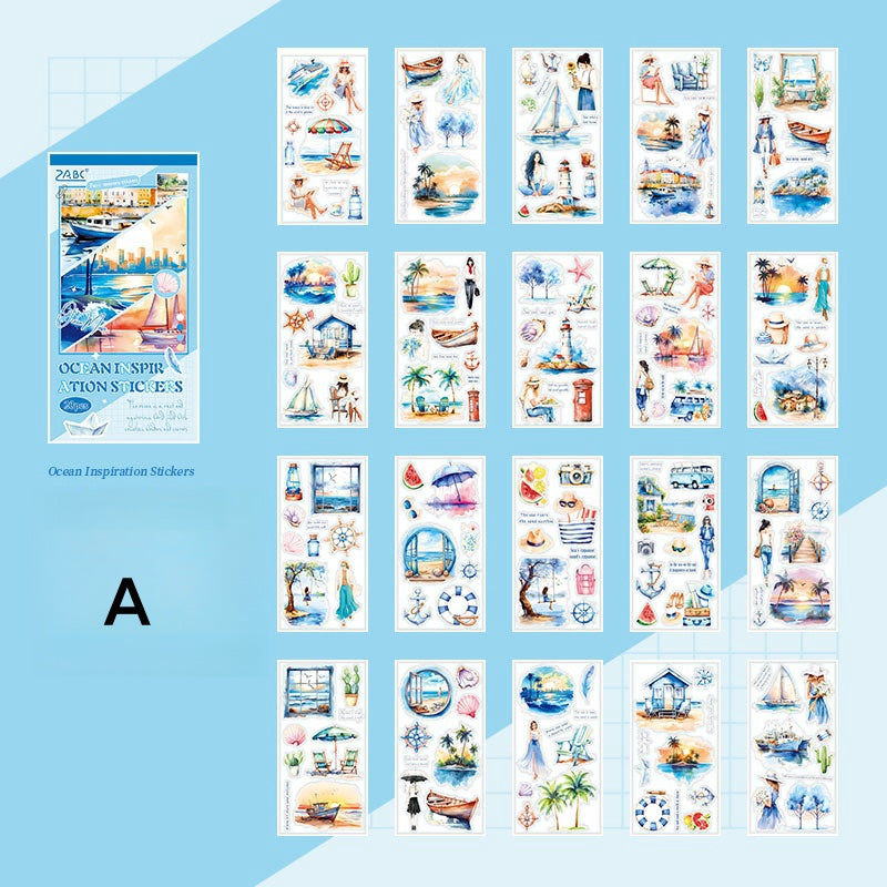 Hazy Memories Sticker Book