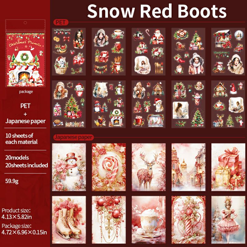 Christmas Rendezvous Sticker Book