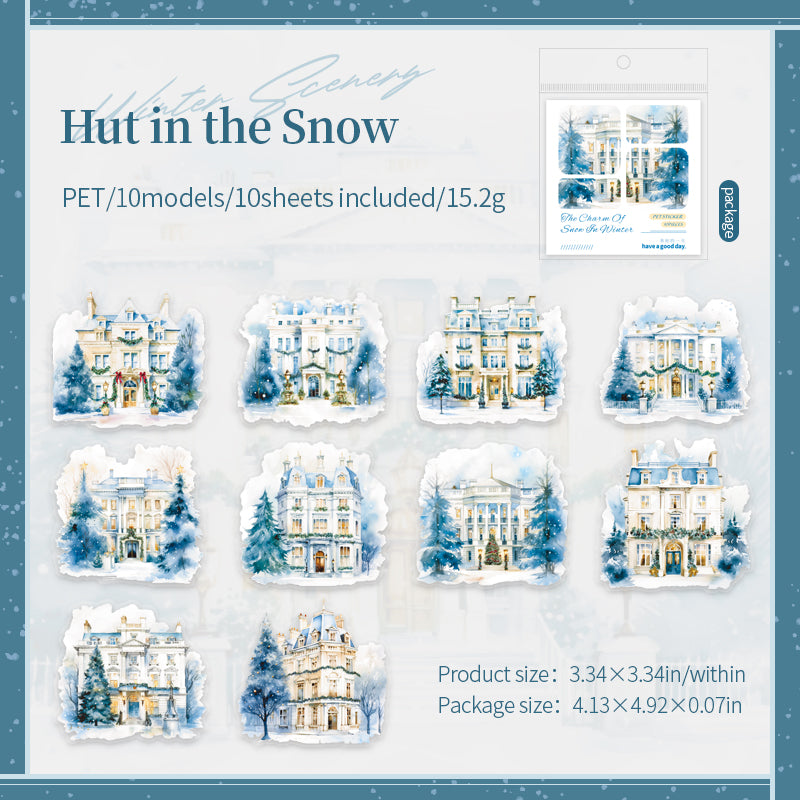 Winter Snow Melody Sticker