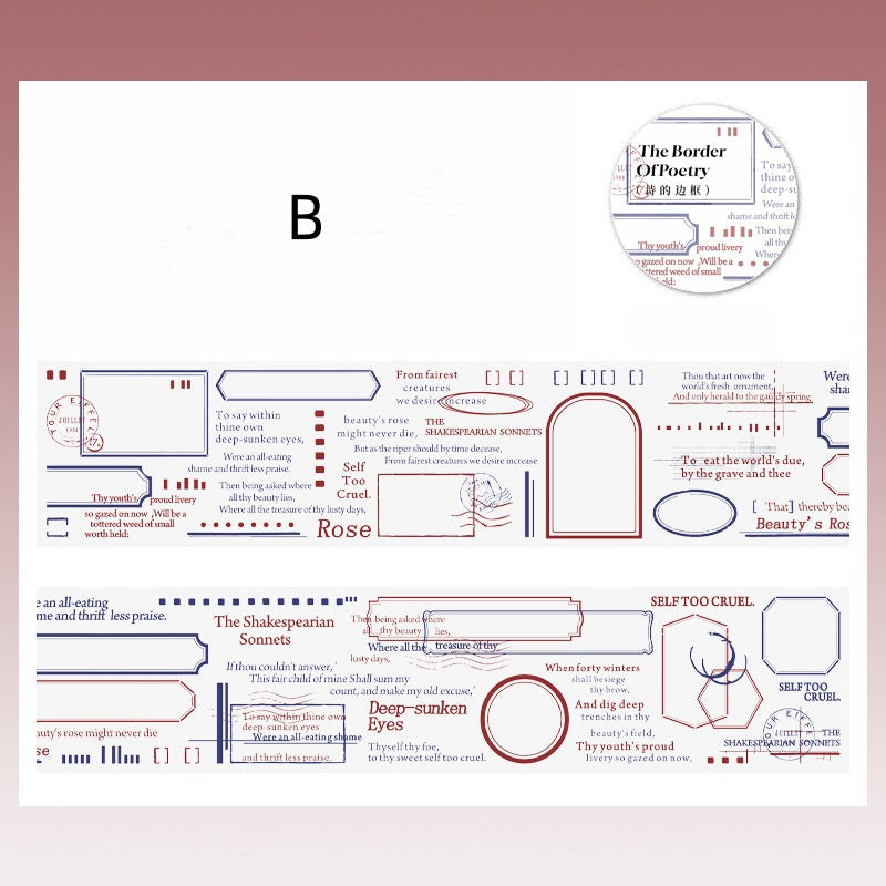 Fragments of Poetry Tape