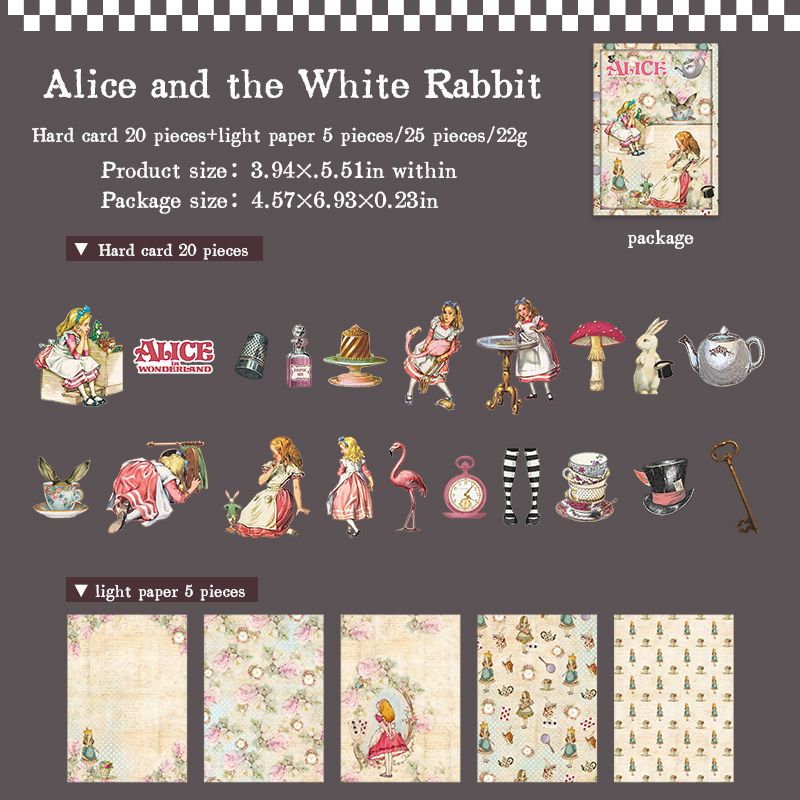 Alice's Theater Cardstock Pack