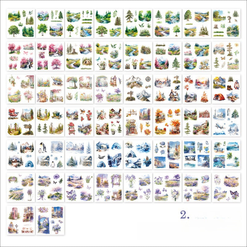 Flavors of Life Sticker Book