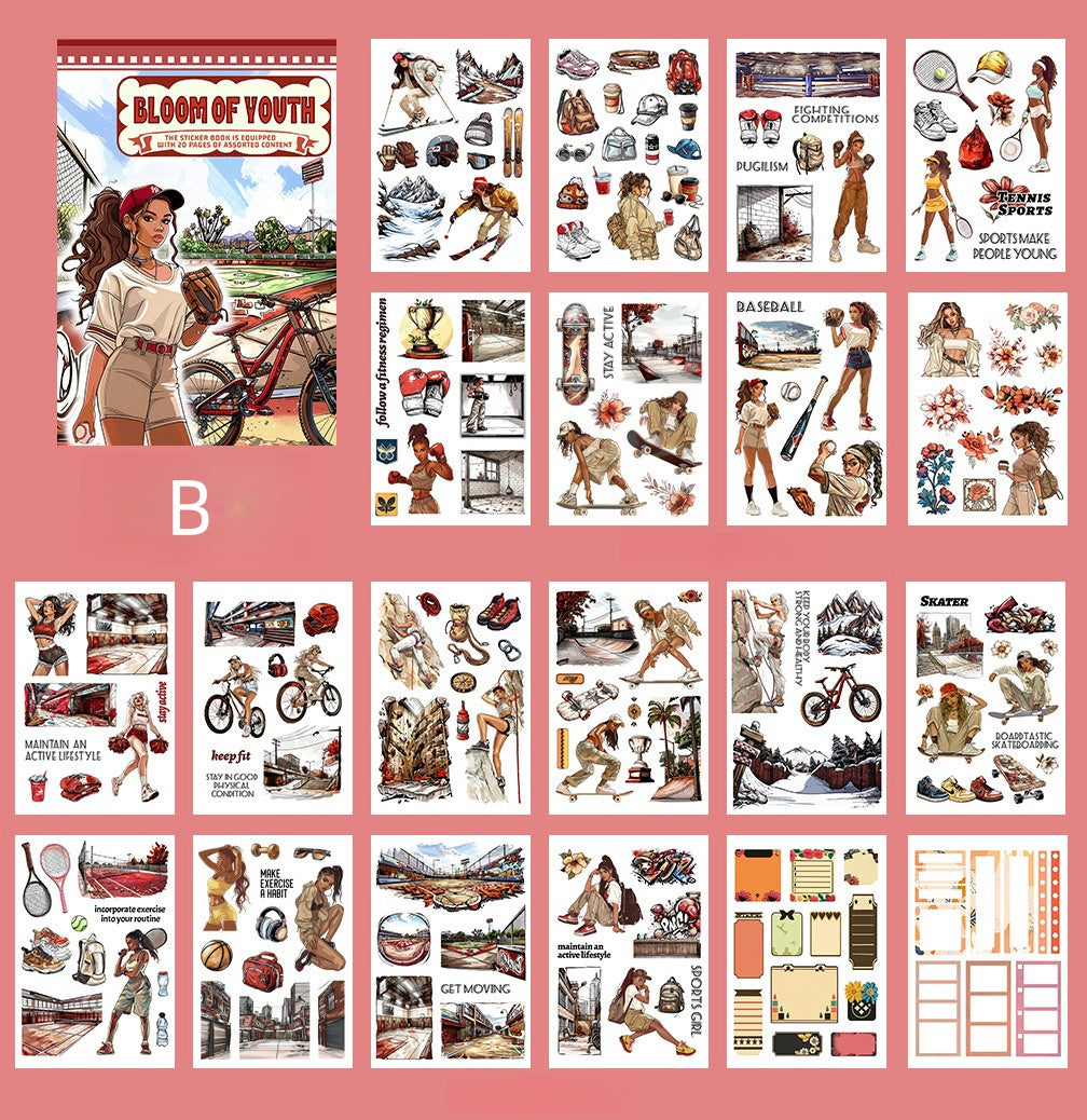 Whimsical Wanderings Sticker Book