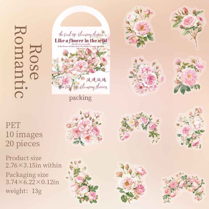 Blooming Floral Feast Stickers