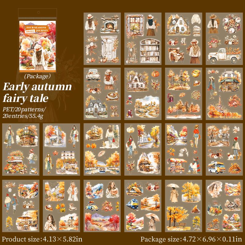 Four Season Journey Sticker Book