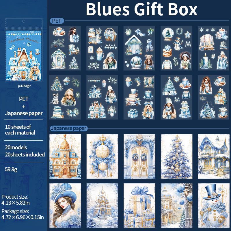 Christmas Rendezvous Sticker Book