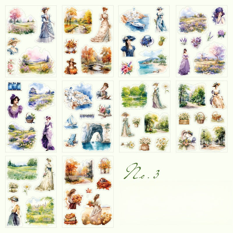 Dreamy Flower Field Sticker Book