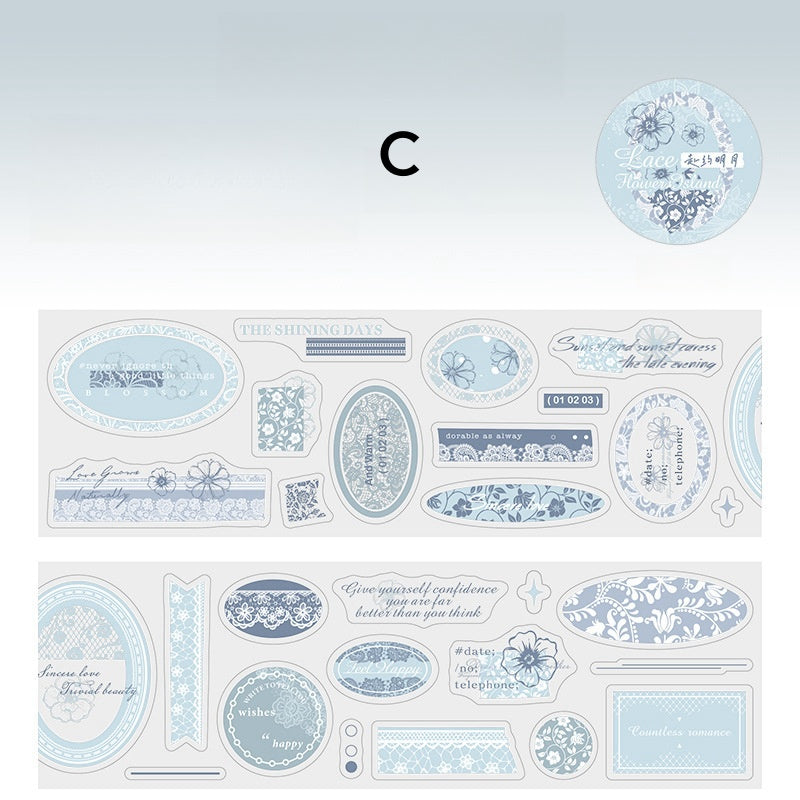 Lace Flower Isle Pre-Cut Tape