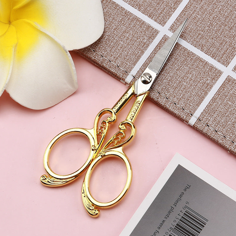 Vintage Plum Blossom Scissors