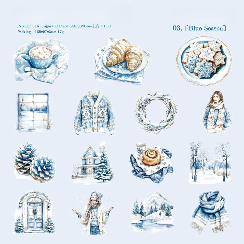 Winter Love Song Stickers