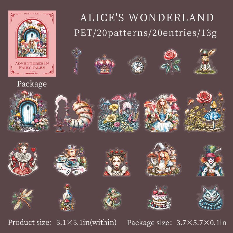 Fairy Tale Travel Stickers