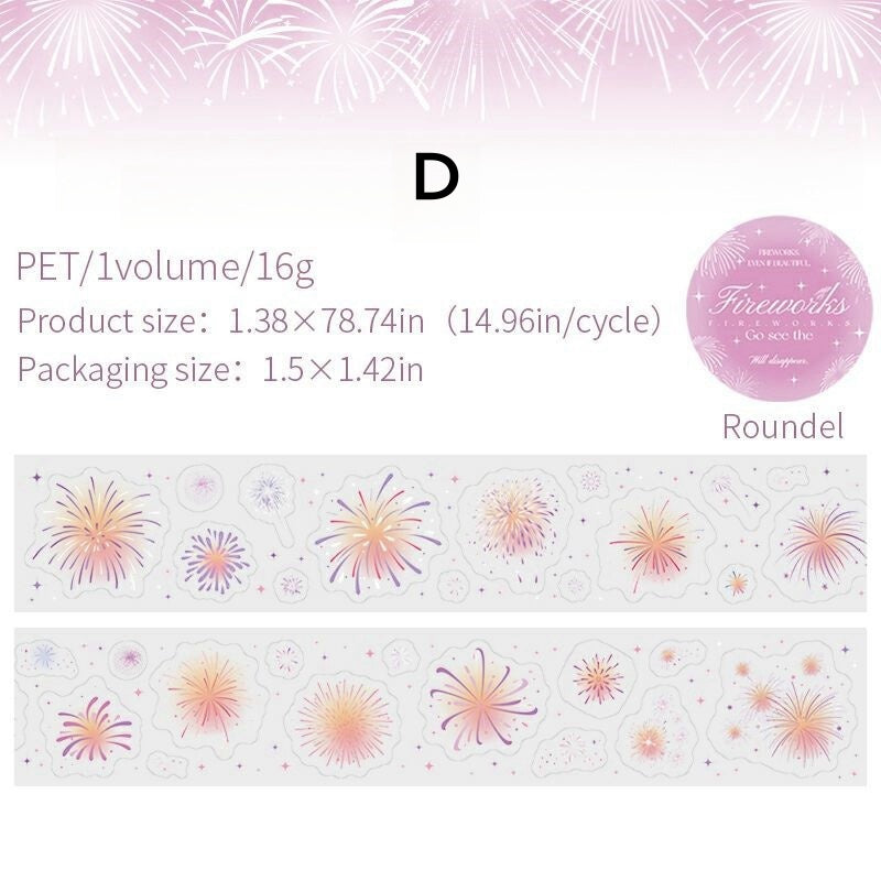 Fireworks Spectacle Pre-cut Tape