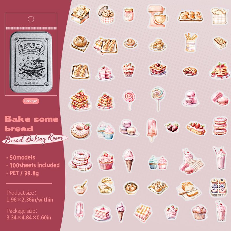 Bakery Bliss Box Stickers