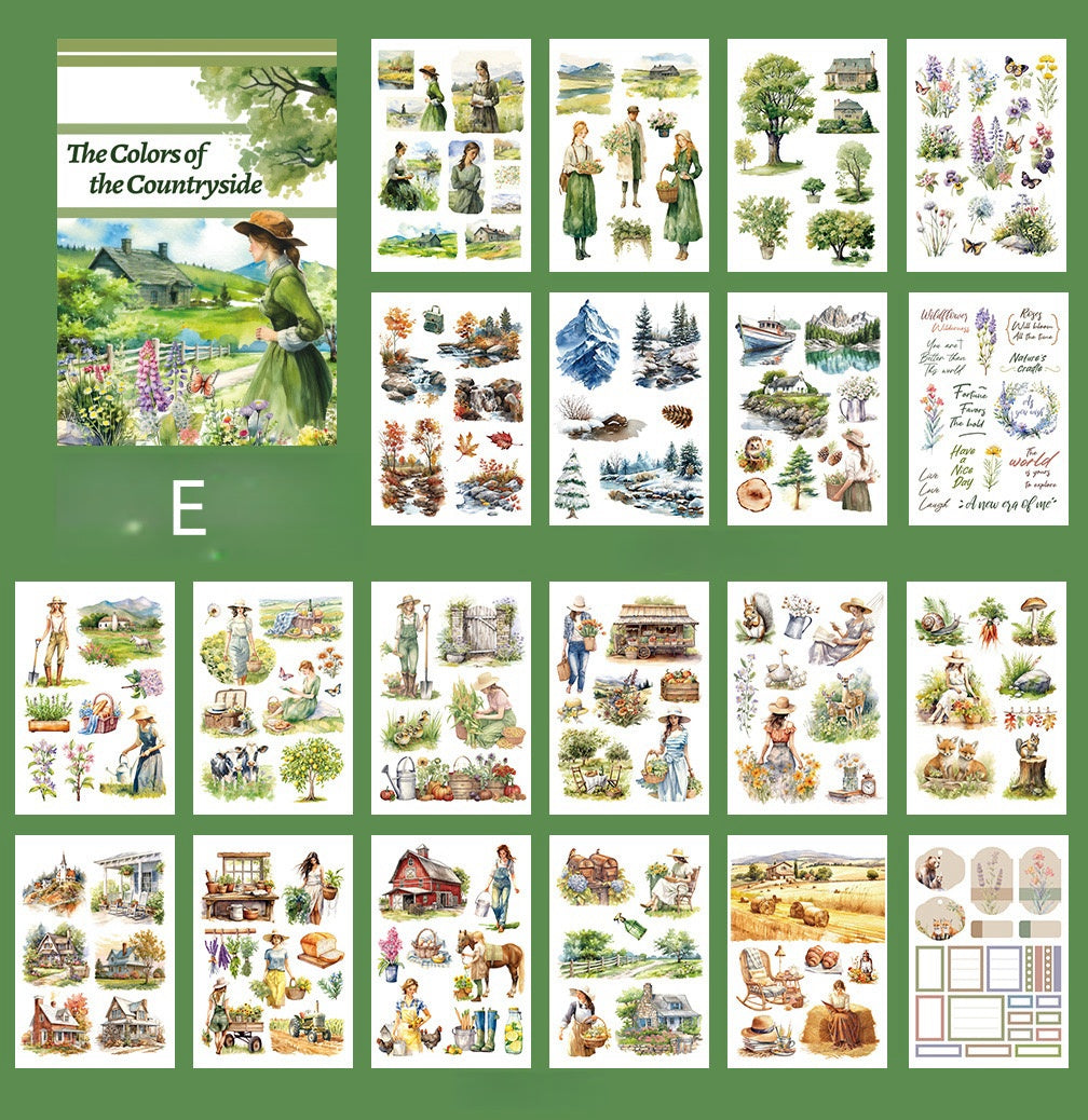 Whimsical Wanderings Sticker Book