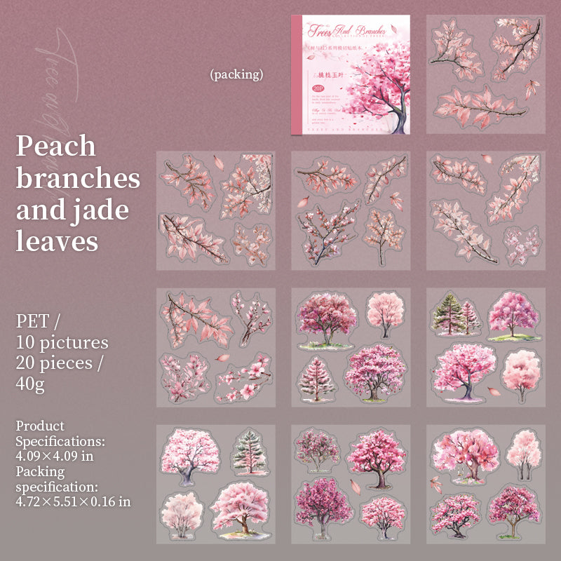 Trees and Branches Sticker Book