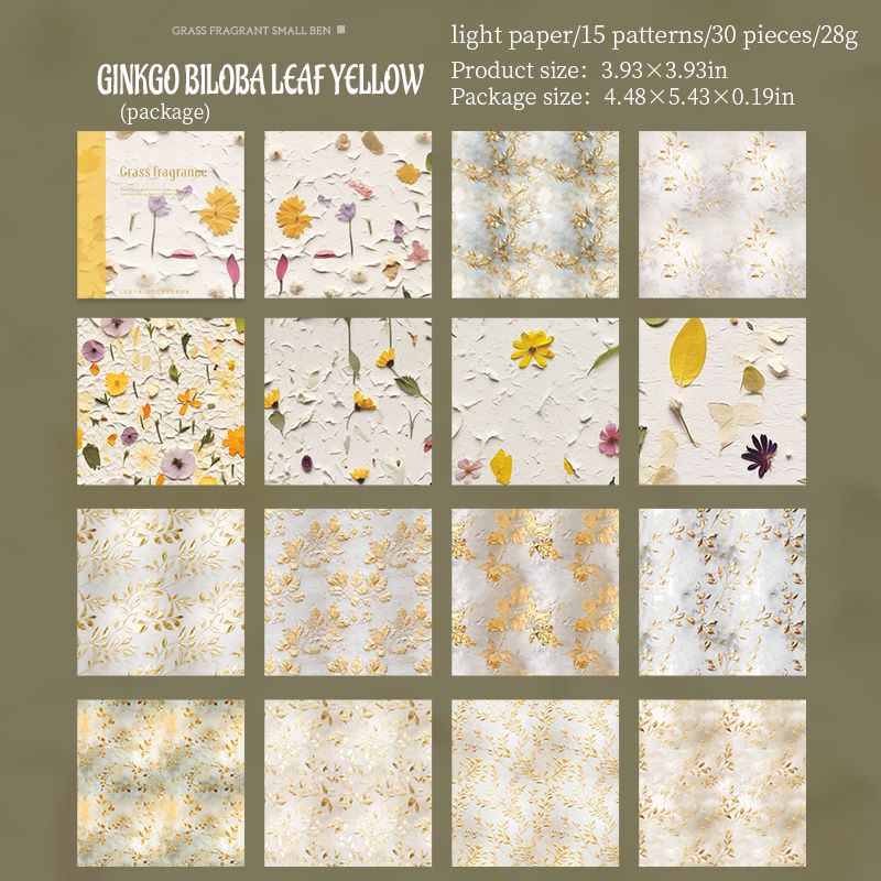 Meadow Fragrance Material Paper