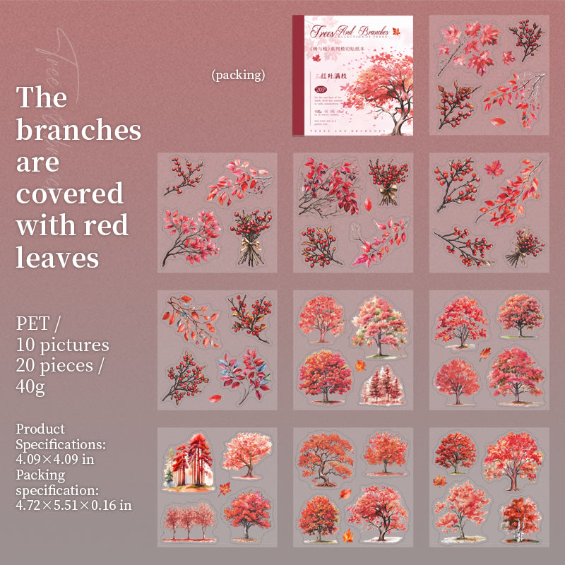 Trees and Branches Sticker Book