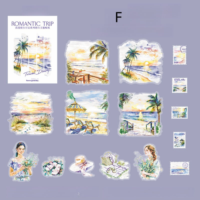 Romantic Trip Stickers