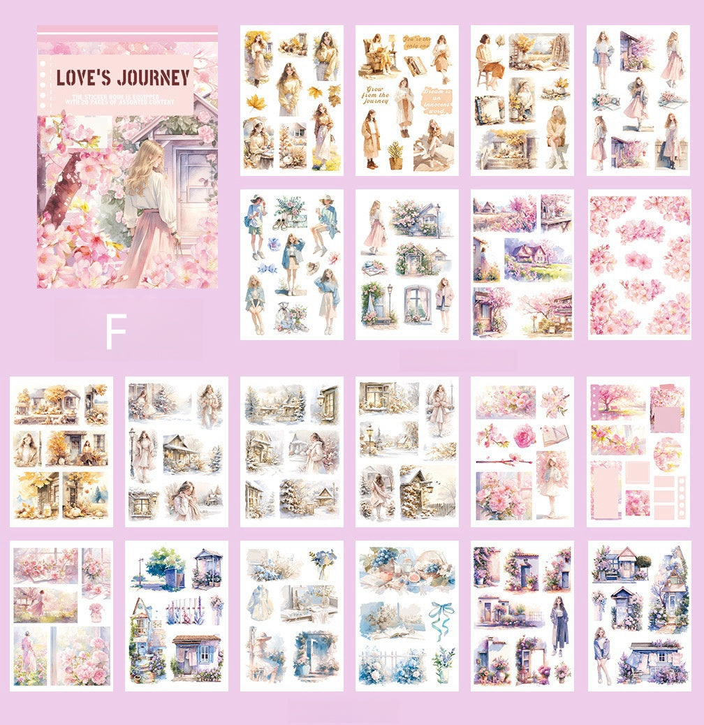 Whimsical Wanderings Sticker Book