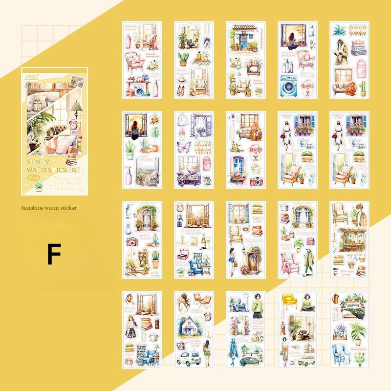 Hazy Memories Sticker Book