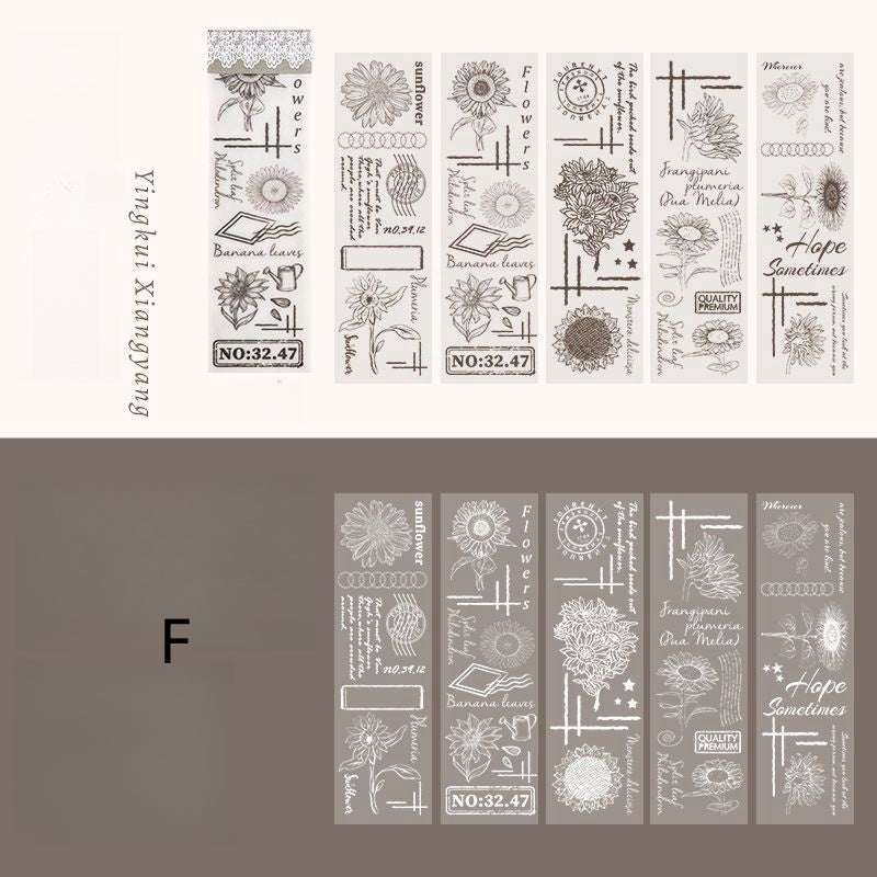 Murmuring Floral Sulfuric Acid Paper