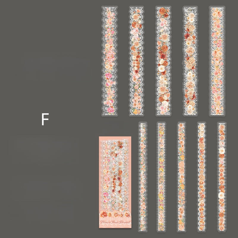 Bloom Floral Lace Stickers