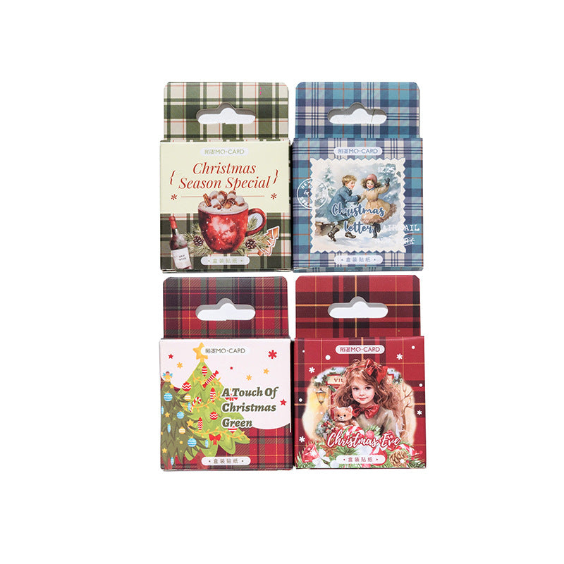 Christmas Greetings Boxed Stickers