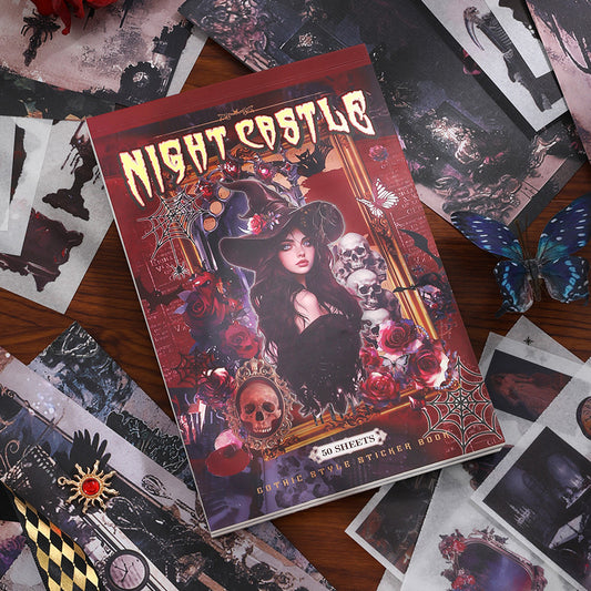 Night Castle Sticker Book