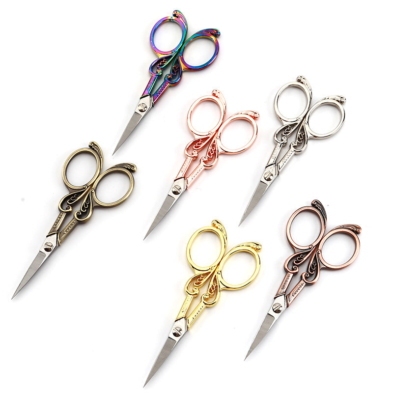 Vintage Plum Blossom Scissors