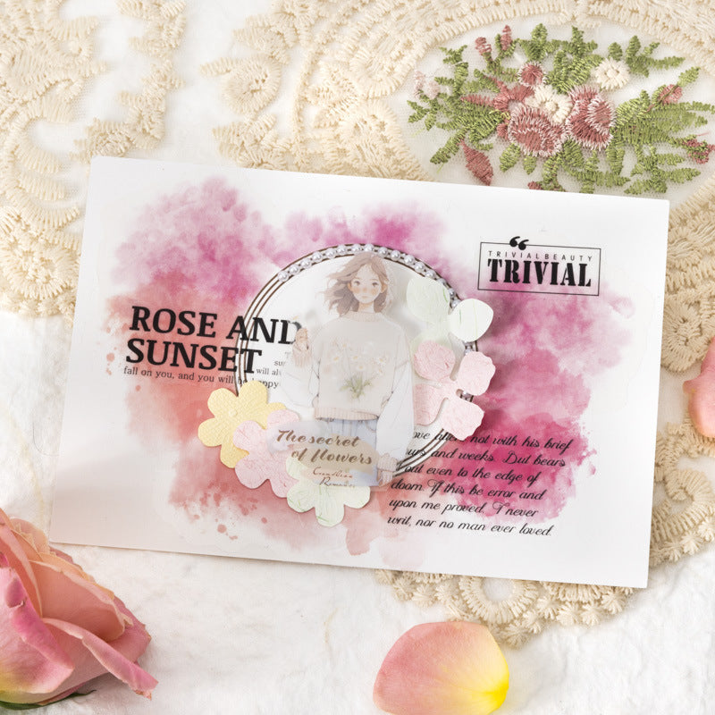 Romantic Letters Pre-Cut Tape