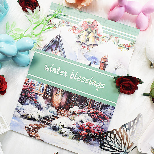 Winter Blessings Sticker Book