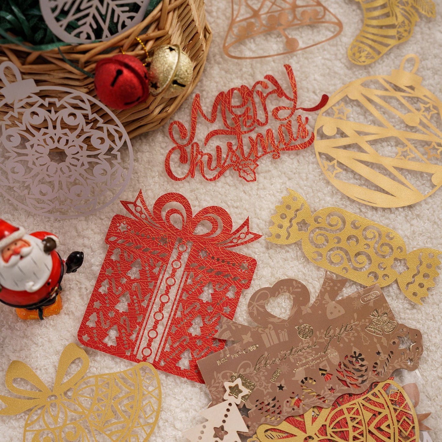 Christmas Carols Lace Paper