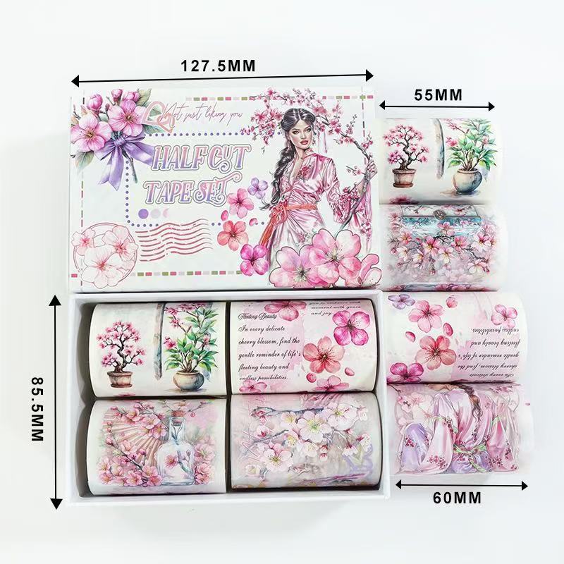 Sakura Time Tape Set