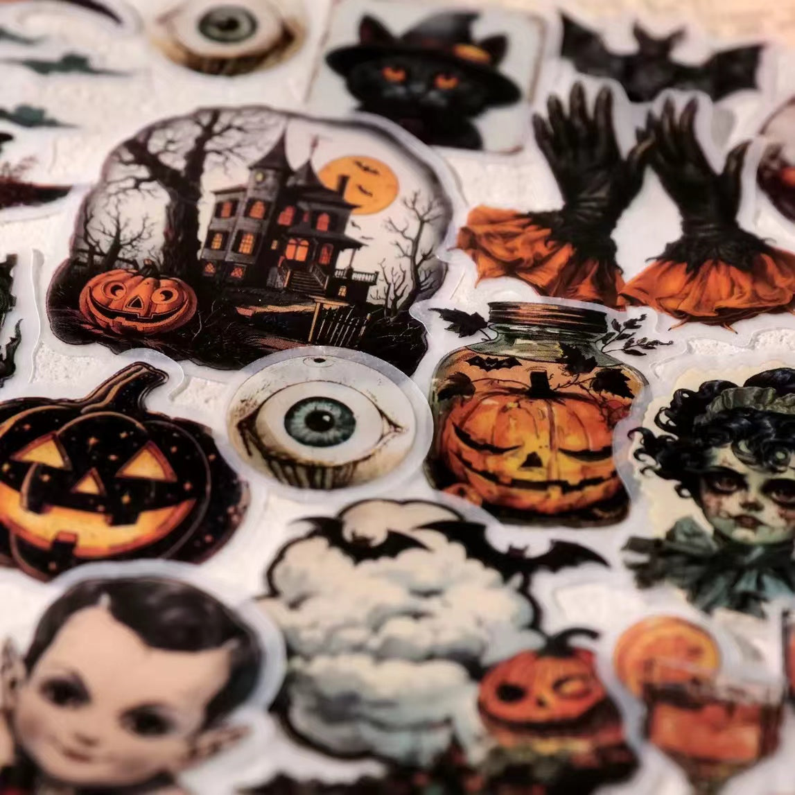 Halloween Adventure Vellum Stickers